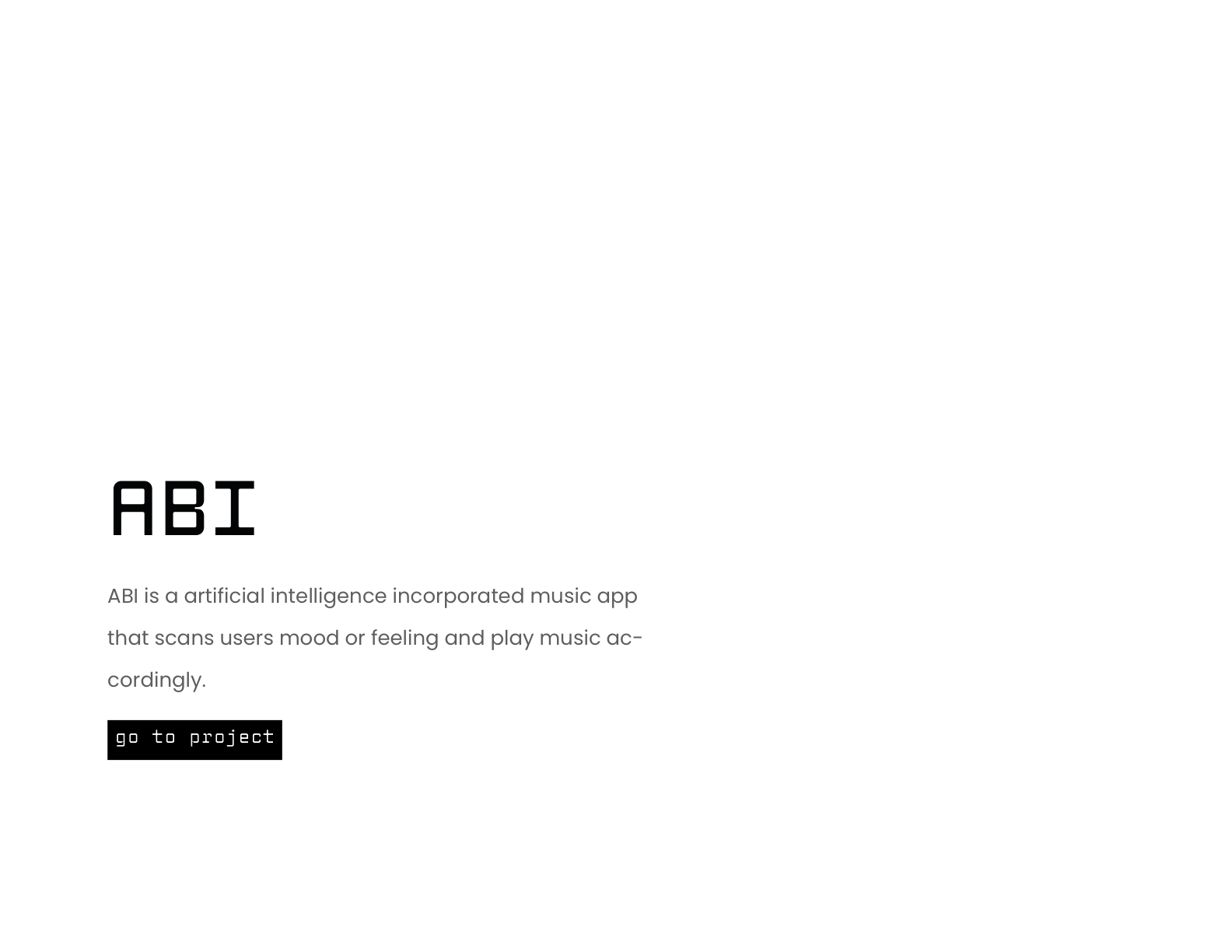 ABI mood music app