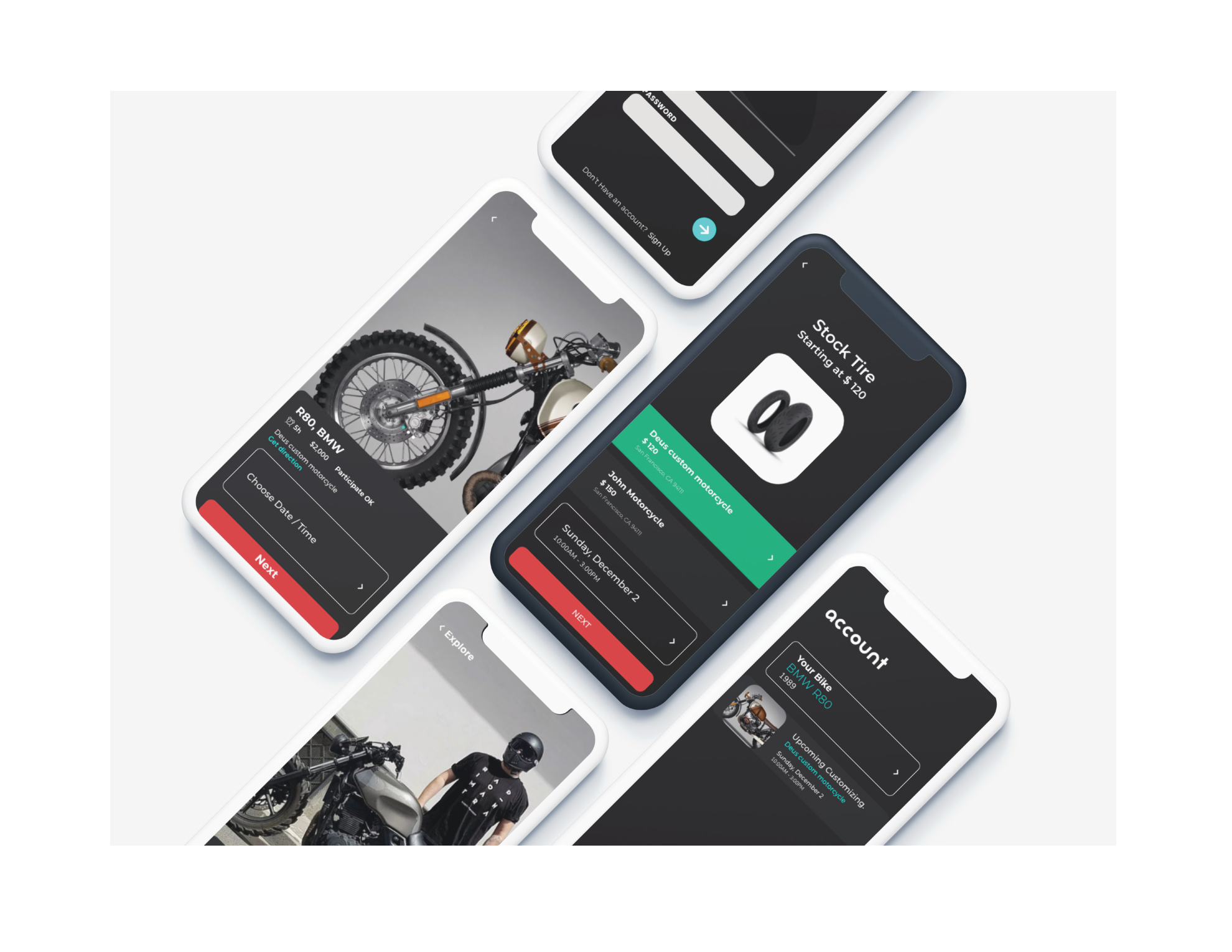 ironleg app mockup
