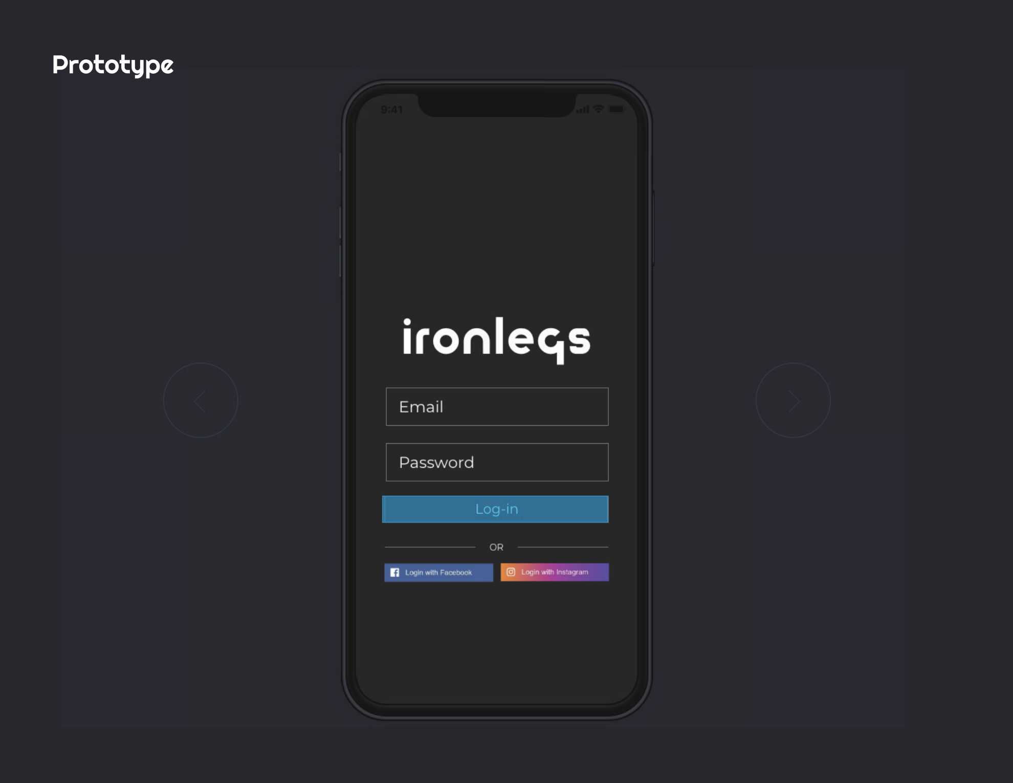 ironleg final prototype