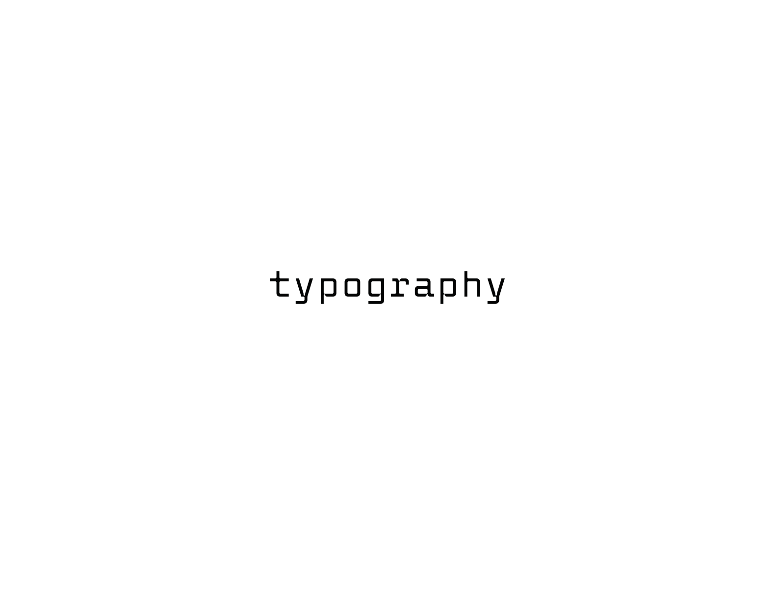Liger typeface specimen